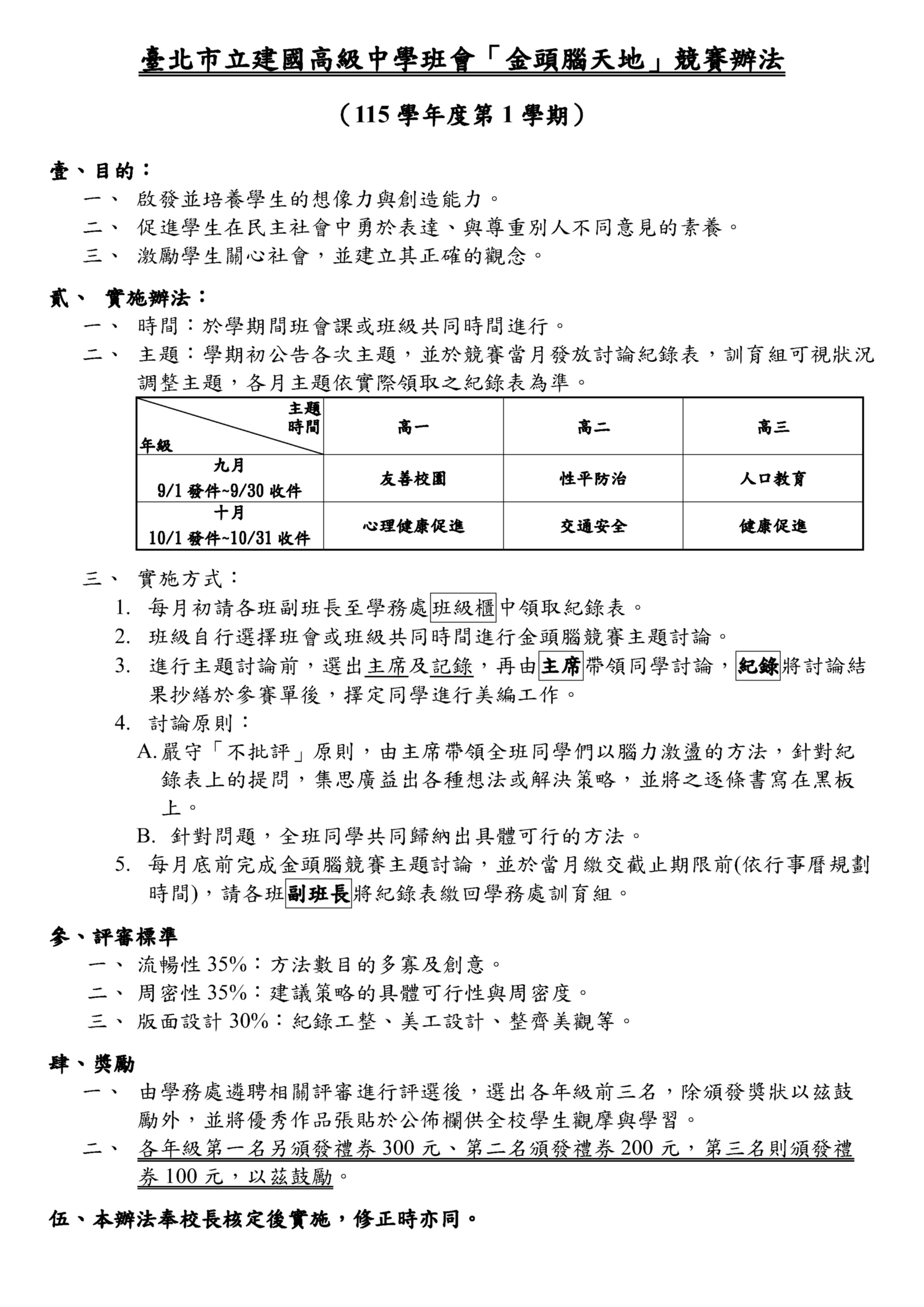 競賽辦法